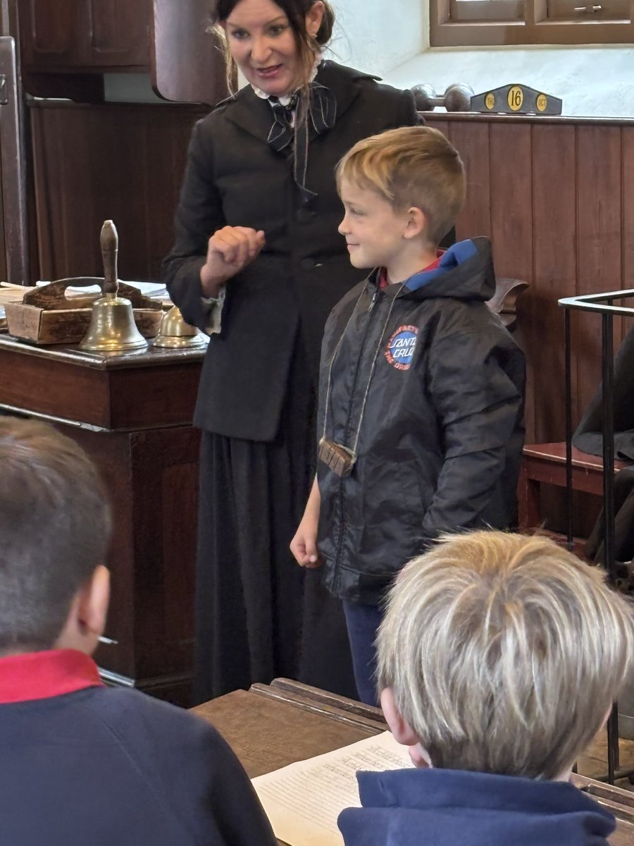 Hendrefoilan's tweet photo. Victorian School was a success… and no one got the cane… phew #hdfpMR #hdfphum @StFagans_Museum https://t.co/w7Izoz5BHc