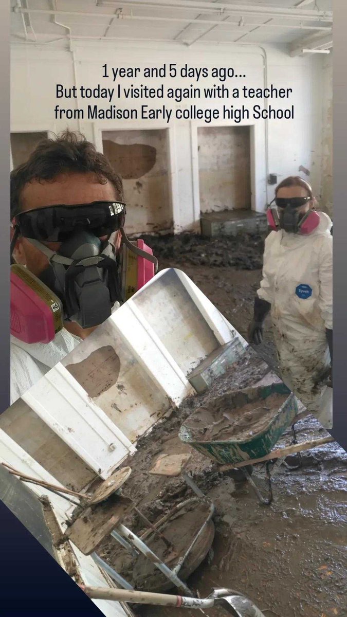 OpenWayLearning's tweet image. Last week in Marshall, NC, Wes Davis shadowed a teacher whose classroom is the community! 🌍✨ From mobile murals to making bricks for art projects, students are creating meaningful work. I witnessed the #WNCResilienceProject in action! #CommunityPartnerships #OWL #MadisonCounty