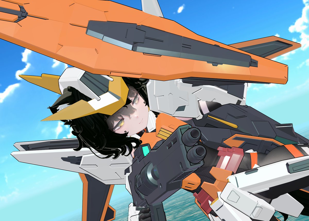 kageroh_vr's tweet image. 「反射と思考の融合。それこそが超兵のあるべき姿だ!!」

キュリオスのアーマーを着たMS少女なNemoちゃん完成！！
これで一応VRC_MS少女界隈で一期ソレスタルビーイングの機体が揃ったらしいですよ奥さん
#VRChat  ＃VRC_MS少女