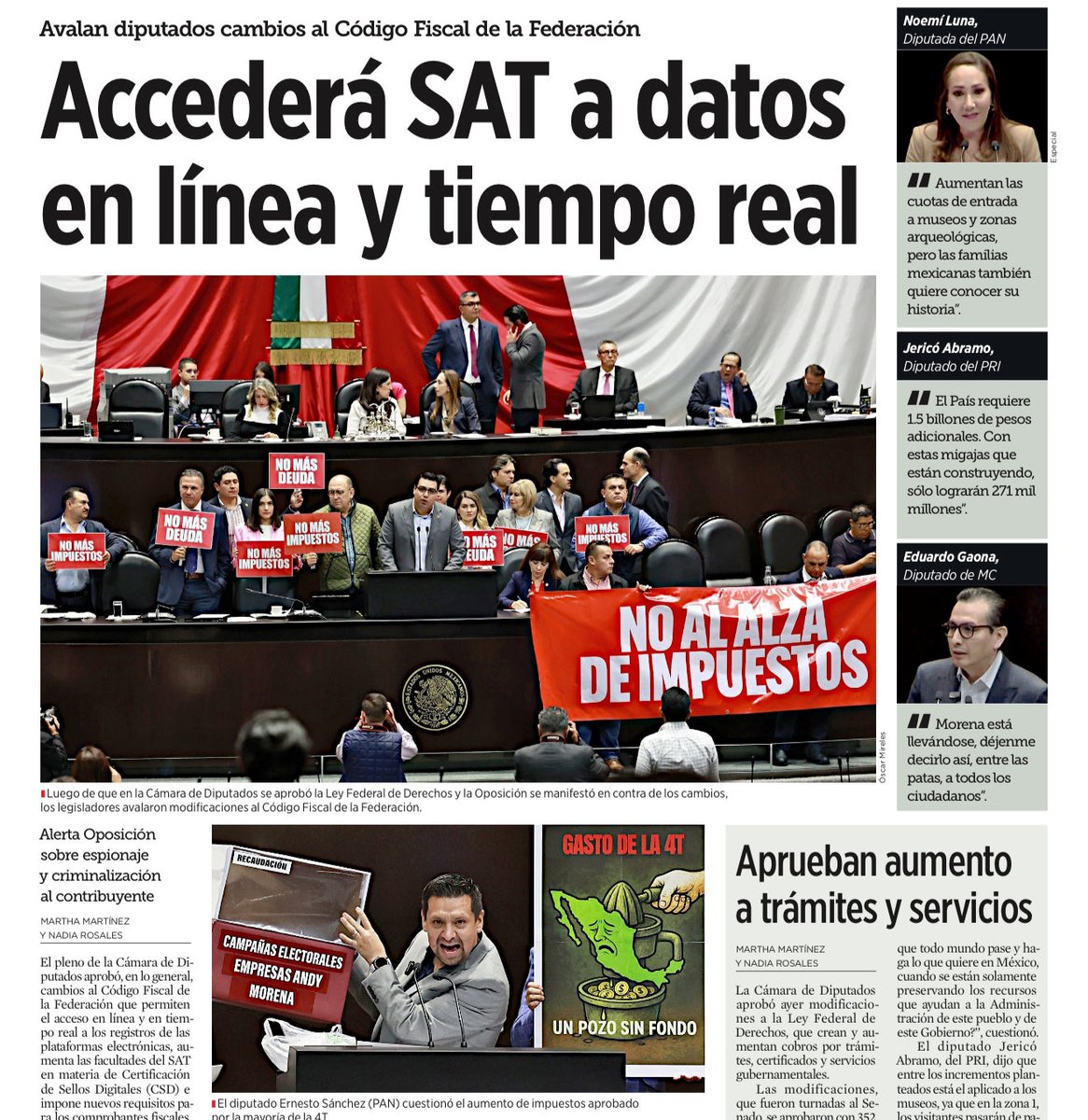 JoseMarioMX's tweet photo. El nuevo poder del SAT no es modernización: es vigilancia. La reforma al Código Fiscal convierte al Estado en un observador constante de las plataformas digitales, con acceso “en línea y en tiempo real” a tus operaciones, tus movimientos, tus registros. No hay límites claros, no hay orden judicial, no hay proporcionalidad. El contribuyente se convierte en sospechoso por defecto.

El SAT podrá cancelar sellos digitales por errores técnicos, fallas ajenas o simples sospechas. Podrá bloquear el RFC, negar registros y paralizar empresas sin juicio previo. Se consagra la presunción de culpa, se borra el debido proceso y se abre la puerta a la discrecionalidad absoluta. Esto no es eficiencia fiscal, es control total.

México avanza hacia un modelo de fiscalización intrusiva que erosiona la privacidad, la legalidad y la confianza. Un Estado que espía no construye justicia: construye miedo. Y cuando el miedo sustituye al derecho, la libertad económica y la democracia empiezan a extinguirse en silencio.