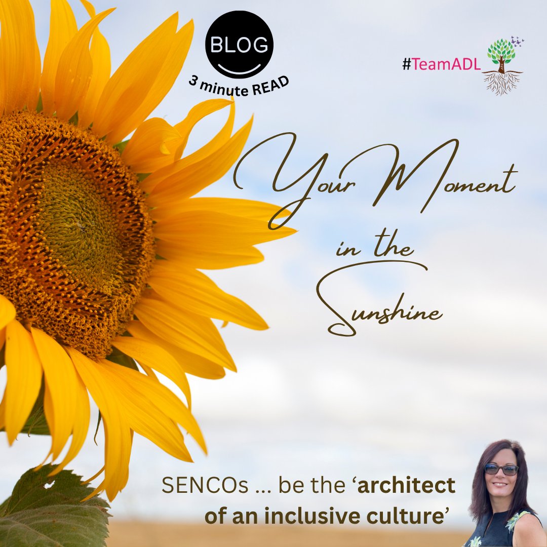 Something’s shifting… 🌻
Inclusion is stepping into the spotlight 🎭
And this time, the light shines on everyone.
It’s not about doing more, it’s about leading together. 💛
🔗☀️ bit.ly/4lxMx0r
#Education #Inclusion #Leadership #SEND #TeamADL