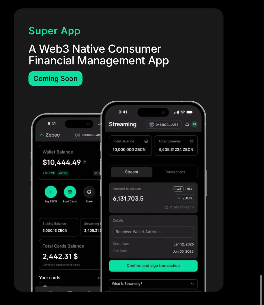 AngelofYHVH's tweet image. Sneak Peek: Zebec Super App

@Zebec_HQ ZBCN