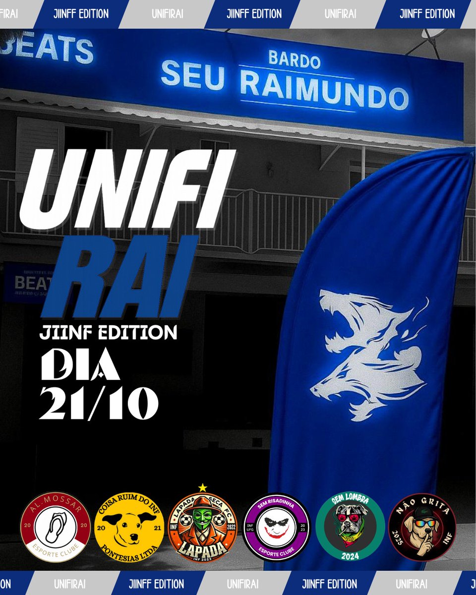 esqueci de postar aqui mas dia 21 tem Unifirai, ta bom?🫶☺️