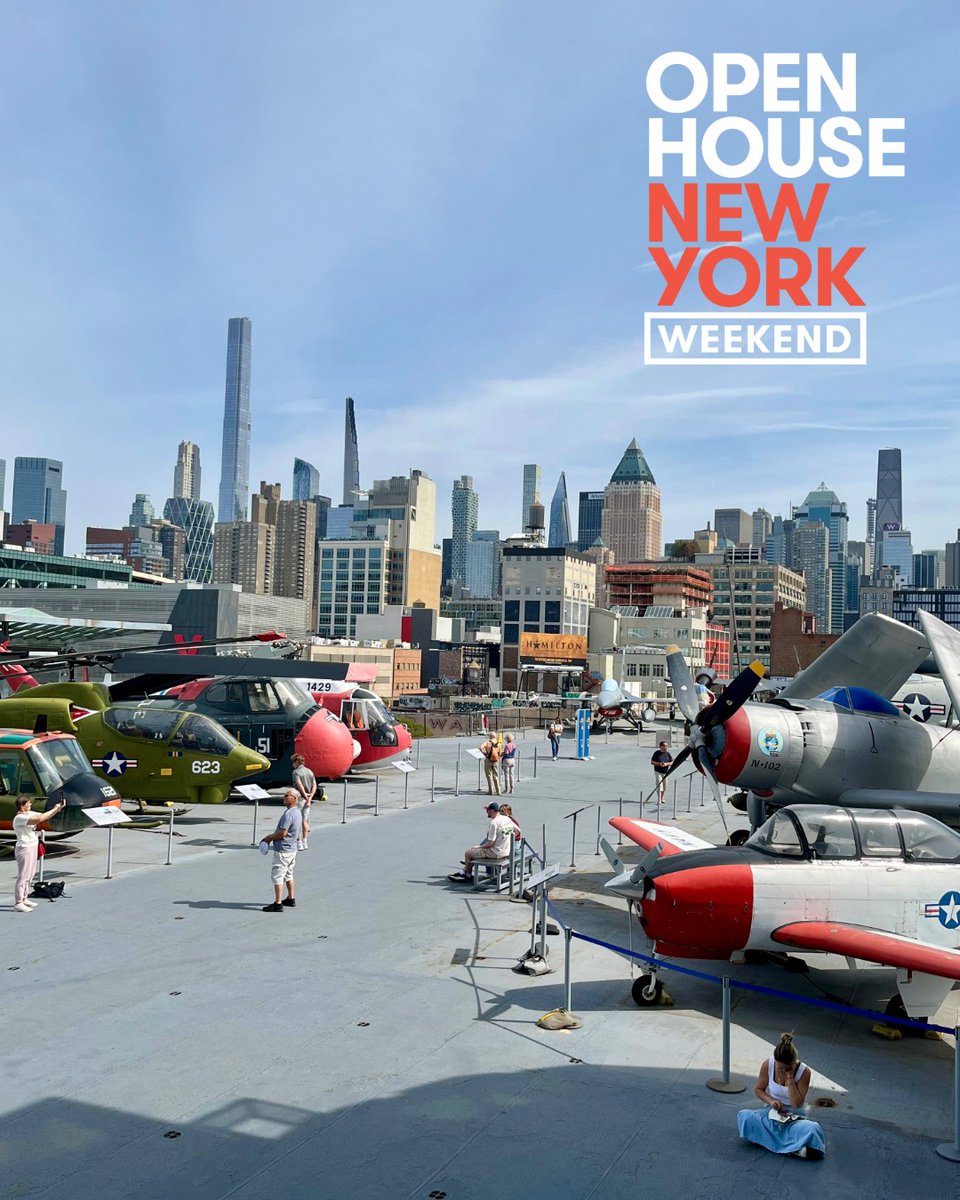 IntrepidMuseum's tweet photo. 3 Days. 5 Boroughs. 300+ Destinations—including the Intrepid Museum! #UnlockTheCity during @ohny Weekend October 17-19. 🎟️🗽 #OHNYwknd #NewYorkIsOpen 

Learn more at https://t.co/g3omuEXrRn. https://t.co/iMyxX5Zyai