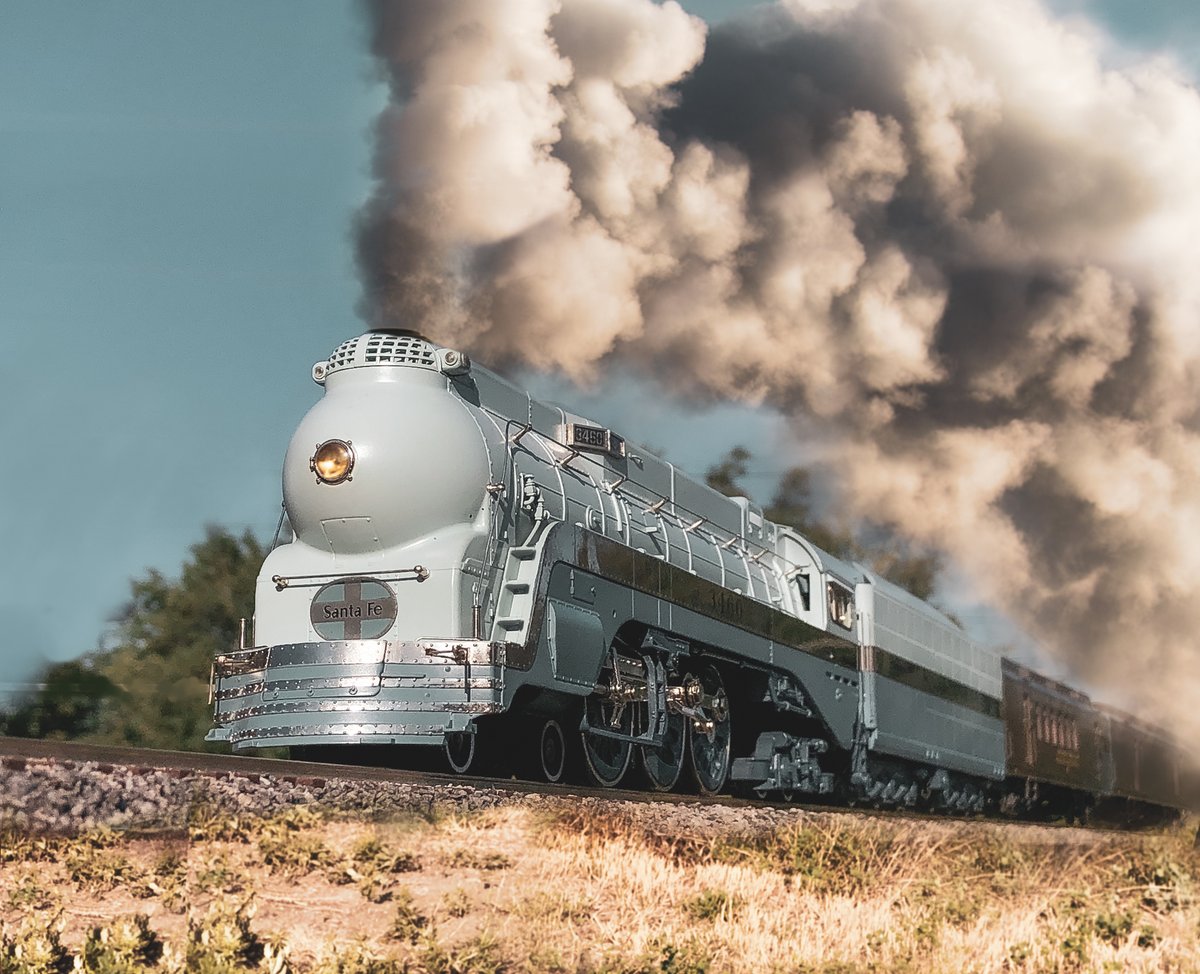 BNSFRailway's tweet photo. National Model Railroad Month is coming in November! 🚂 

Celebrate with us by joining in on this year’s model railroading contest. Show off your layout featuring BNSF or its predecessor railroads in photos or short videos. Tag us on Instagram, X, Bluesky or in our Friends of BNSF Facebook group.

The deadline is 11:59 p.m. Central Time, Tuesday, Oct. 28. 

Be sure to include #BNSFmodelrailroad and us in your caption! Official contest rules and prizes can be found here: https://t.co/4ddRIg8SMb