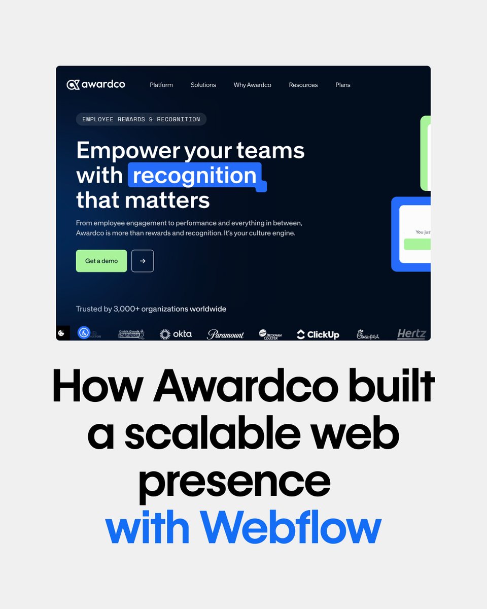 Webflow tweet media