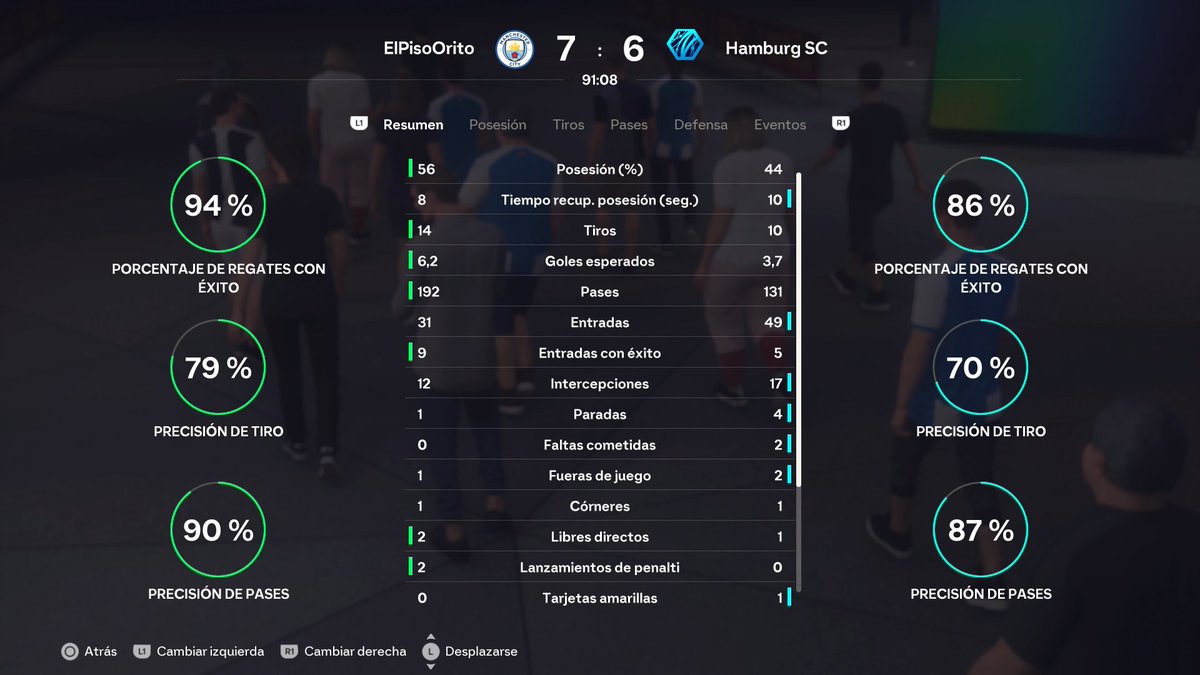 Un breve resumen de lo que es FC26 (en mi opinión)

Todo el mundo encerrado atrás con un 4-2-1-3, defendiendo solo con la CPU para salir a la contra.

Ninguna recompensa a la defensa manual: si tienes a Marquinhos seleccionado, nunca activa el INTERCEPTOR+.

Laterales mal