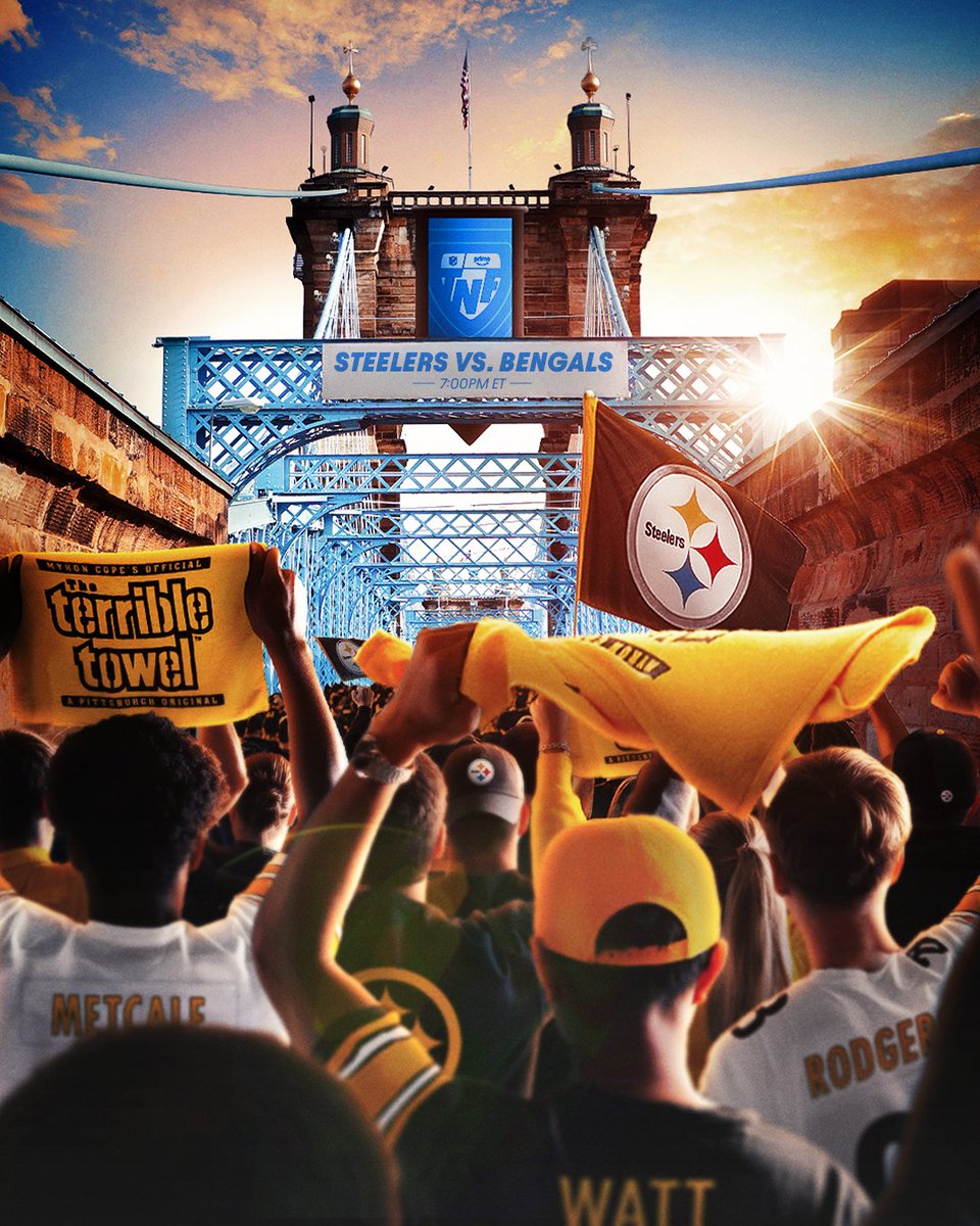 NFLonPrime's tweet photo. Steel City storm approaches 😤 #TNFonPrime https://t.co/t3l9EiNBQg