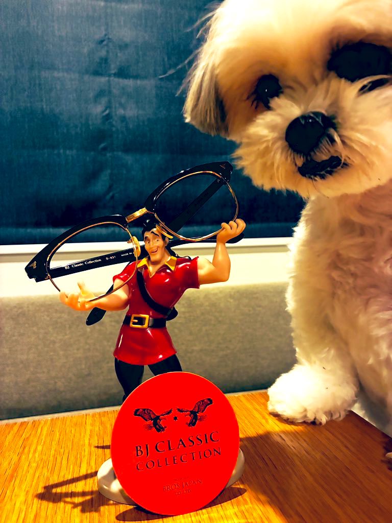 最高の眼鏡が手に…👓↓
 #bjclassic