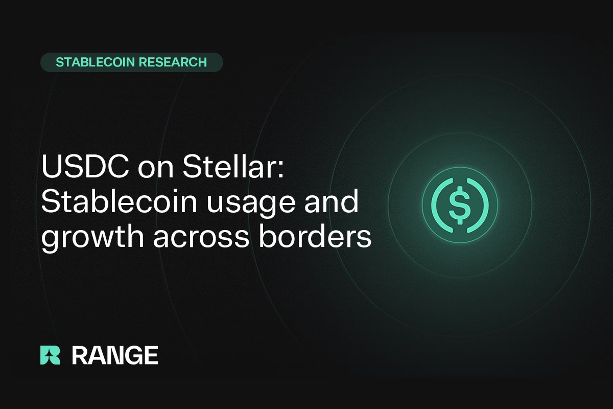range_org's tweet image. 1/ Stellar's stablecoin ecosystem is growing - but cross-chain activity and spoofed tokens show where tooling still matters.
A breakdown from our latest Stablecoin Onchain research report 🧵👇