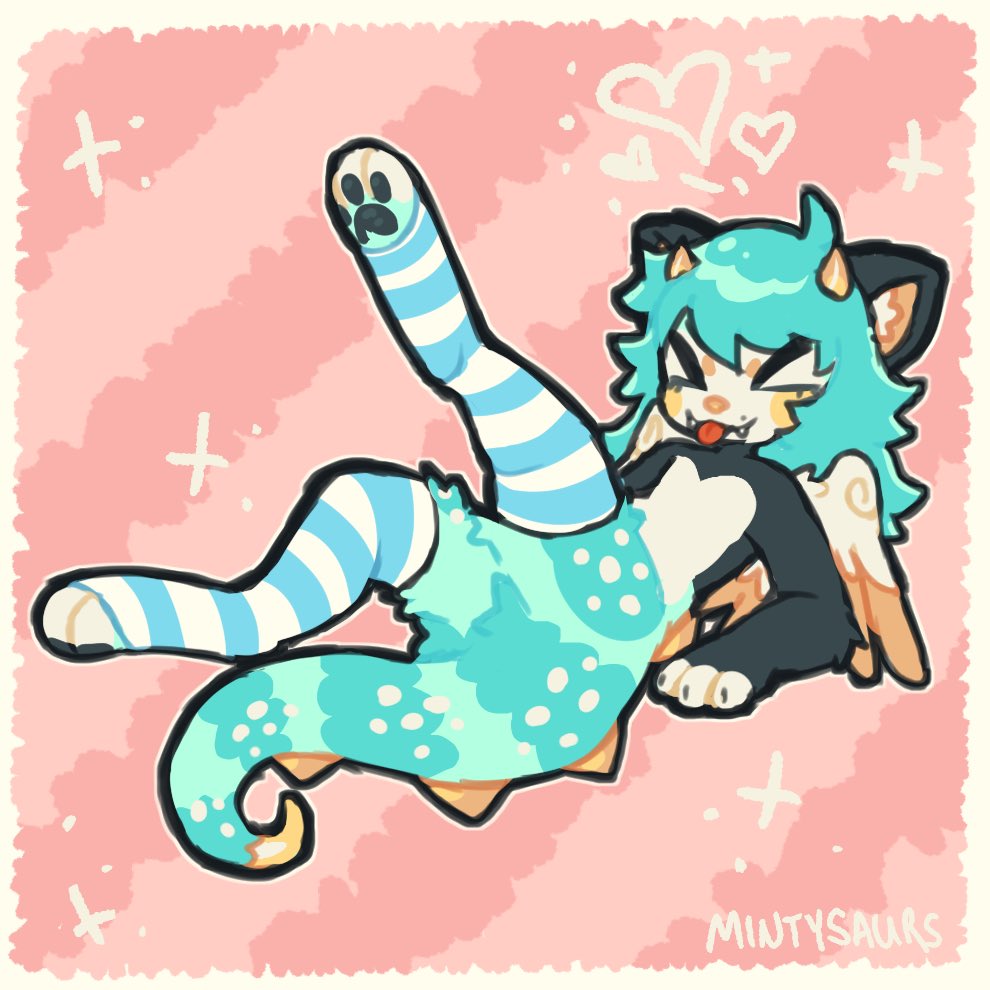 mintysaurs's tweet photo. Beans out!
#furryart #fursona https://t.co/9L7l18df76