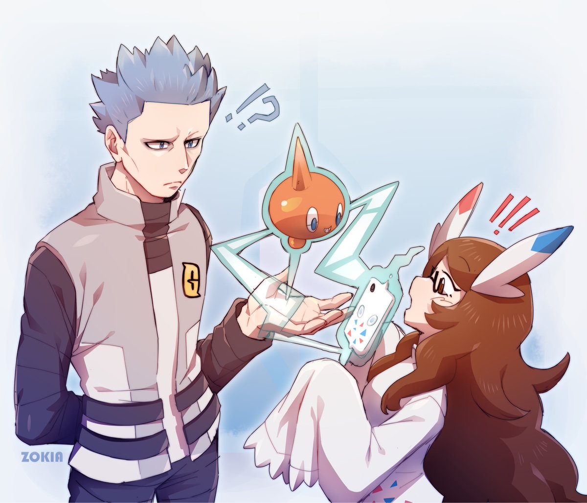 Let’s play with Rotom together! ⚡️

🎨 : @/Zokiax1 on VGen !!