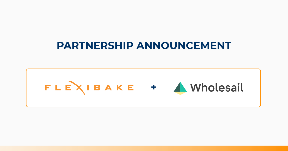 flexibake's tweet photo. We’re excited to partner with Wholesail to help food &amp; beverage manufacturers get paid faster.

Early results from customers show:
 → Payments 35% faster
 → Lower credit card fees
 → 40 hrs saved/month per 500 buyers

Find all the details here: https://t.co/5TOlHJbal2. https://t.co/gFZS4jjYDq