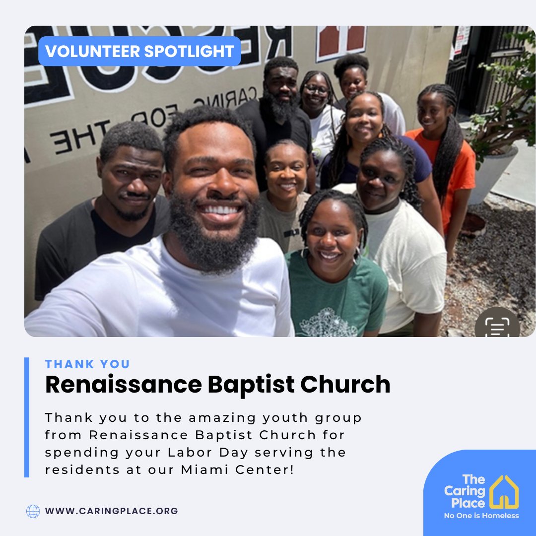 Huge thank you to Renaissance Baptist Church Youth Group! Your time, energy, and heart for service made a big impact, and we're so grateful for your willingness to give back on a holiday!
#No1IsHomeless #ICare