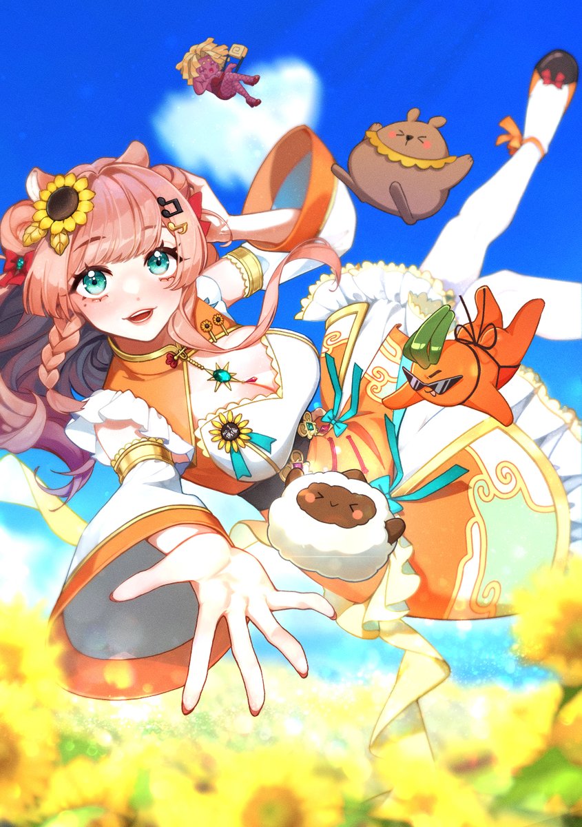 #福福畫
💛🧡Happy Fukuri Birthday🧡💛
🧸☀️🎂✨