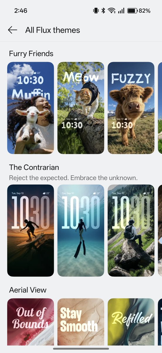 Times_of_Cinema's tweet image. OxygenOS 16 lockscreen customization options

✴️ The new OxygenOS 16 lockscreen customization is absolutely insane!
✴️ Options like &quot;Furry Friends&quot; and &quot;The Contrarian&quot; offer super unique looks.

#OxygenOS16 #Lockscreen #Customization