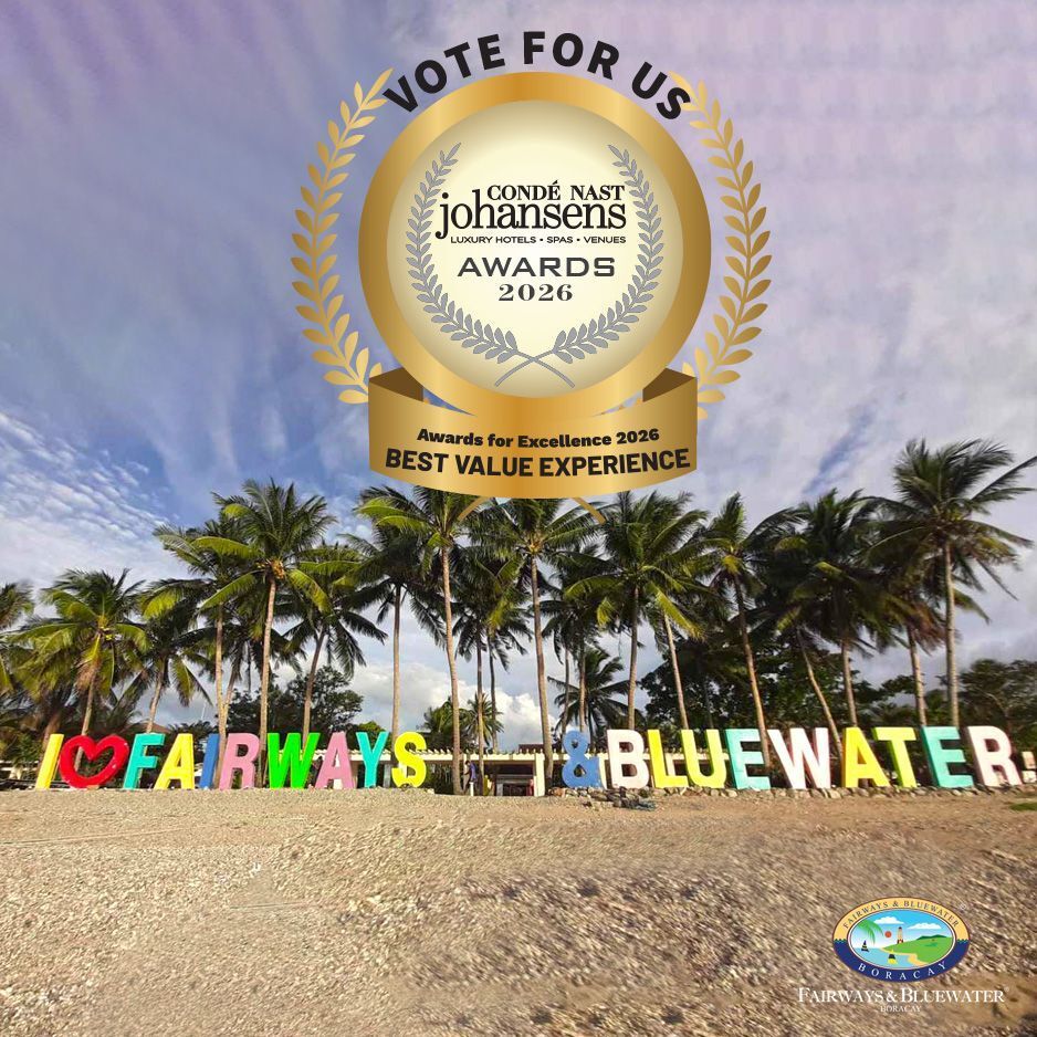 BoracayFairways's tweet photo. 🇵🇭 Proudly representing Filipino hospitality!

Fairways &amp; Bluewater is shortlisted for Best for Value Experience 2026! 🏆

👉 Vote Now: https://t.co/Y9pjKqad5I 👈 

#BoracayPride #CNJAwards https://t.co/TlTOUPhFtL