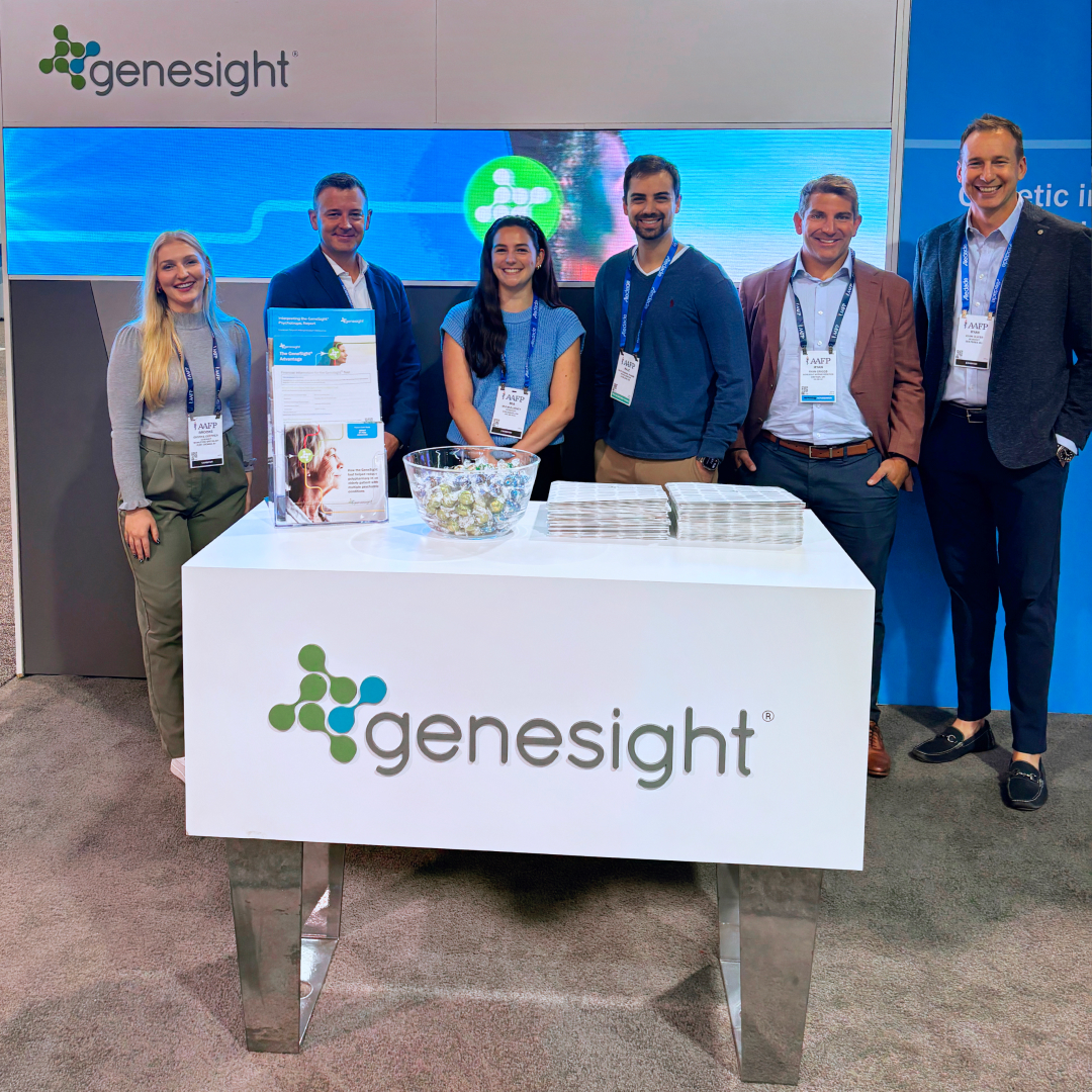 GeneSight's tweet image. Thank you to all who stopped by to chat at #AAFPFMX. We’re honored to spend time with the leaders on the frontlines of patient care. To continue the conversation, schedule a consultation with our Medical Affairs team: brnw.ch/21wWGd9