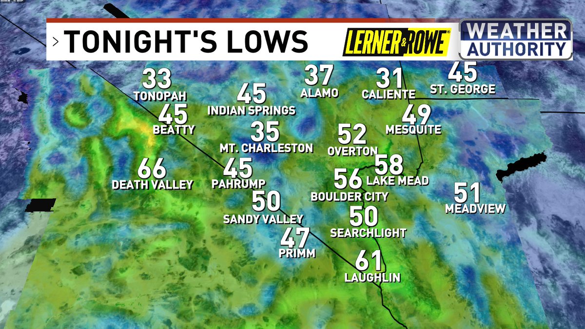 We've got another cool night ahead! #WeatherAuthority #LasVegas