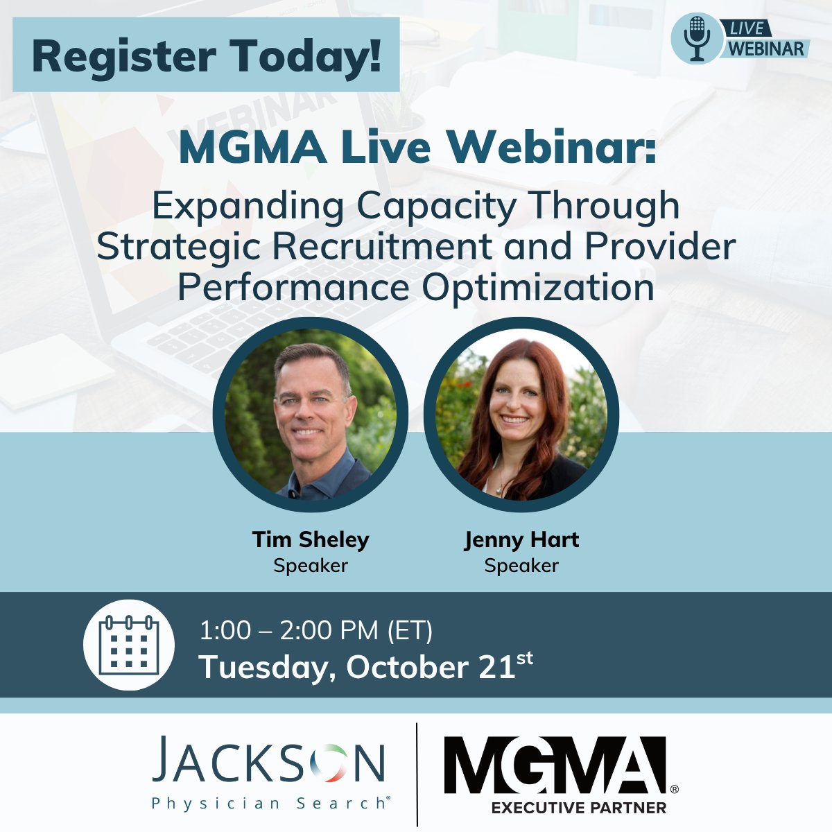 Expanding ambulatory capacity requires a strategic, data-informed approach. Join us for the MGMA live webinar: "Expanding Capacity Through Strategic Recruitment and Provider Performance Optimization."

Register today: mgma.com/webinars/expan…
