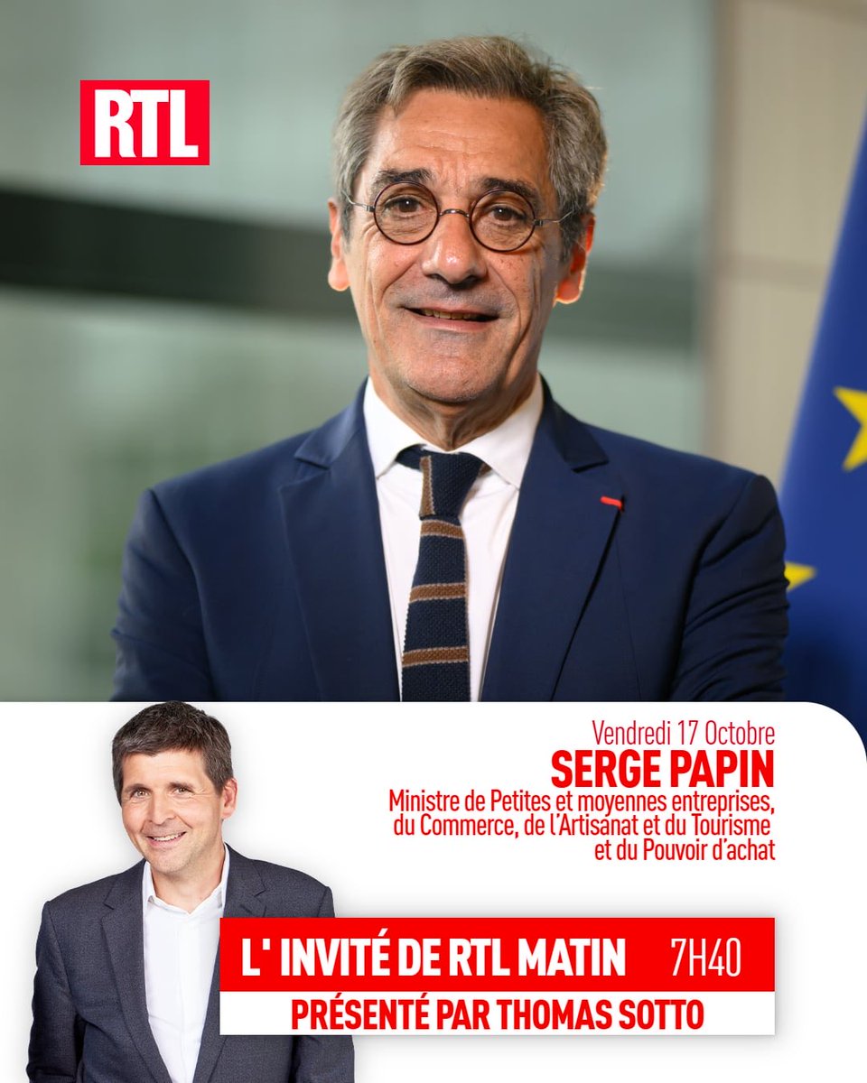 Il fait partie des nouveaux visages du gouvernement Lecornu II issus de la société civile. Après avoir piloté le groupe Système U pendant plus de 10 ans, il entre en politique en devenant ministre des PME et du pouvoir d’achat. Serge Papin s’exprime pour la première fois depuis