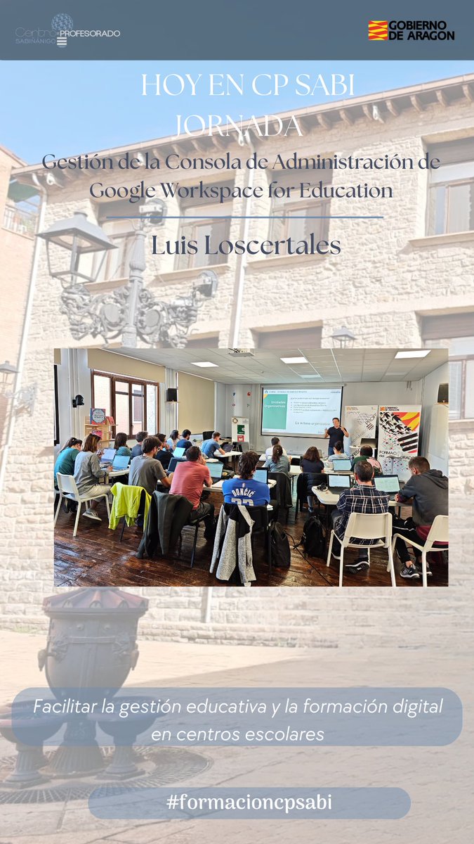 Centro de Profesorado de Sabiñánigo (@cpsabi) on Twitter photo 