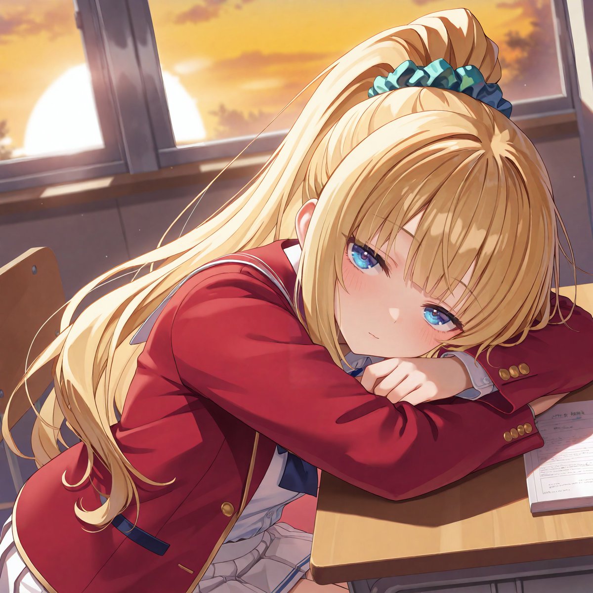 E_F_B_AI's tweet image. #ようこそ実力至上主義の教室へ #よう実 #you_zitsu #ClassroomOfTheElite #AIart #AIイラスト #軽井沢恵
