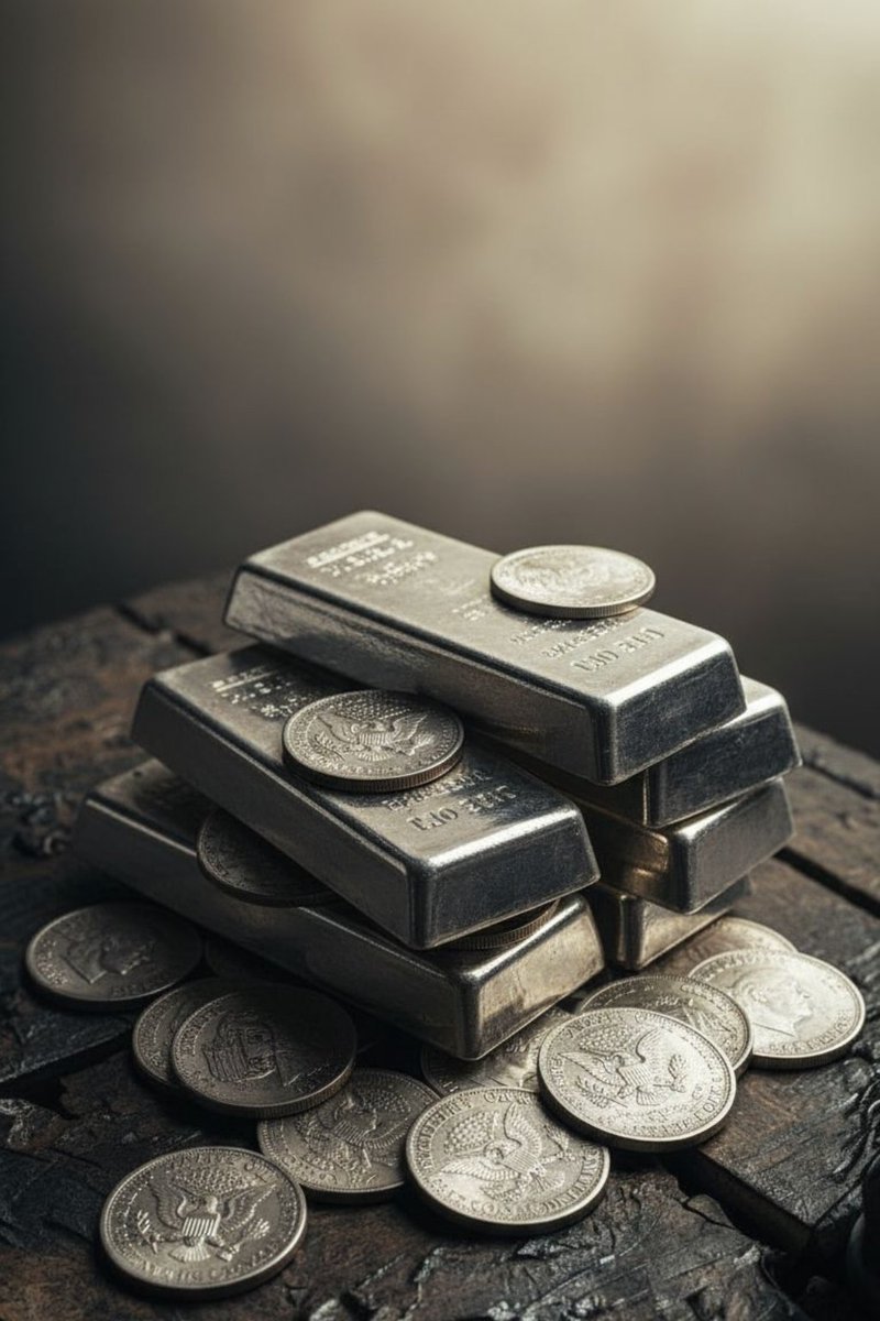 BREAKING 🚨
SILVER hits $54 — new all-time high!

The sleeping giant just woke up. 🩶🚀

#Silver #BullMarket #Inflation