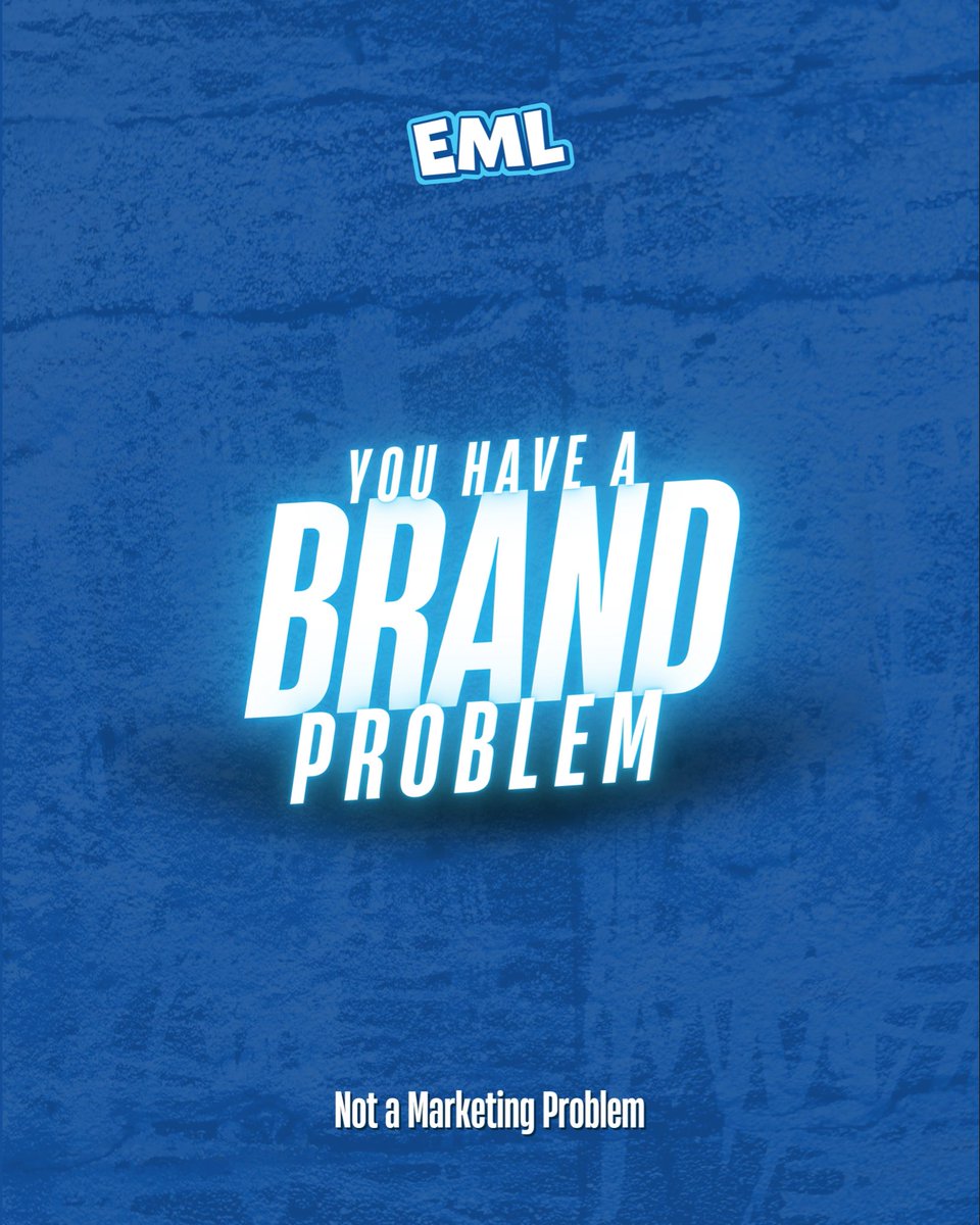 editmelo's tweet photo. You don’t have a marketing problem — you have a brand problem.
If your visuals and message aren’t aligned, no amount of ads will save it.
📞 Complimentary 15-min Brand Strategy Call → https://t.co/w9423j0lts https://t.co/F4pBnlKFdQ