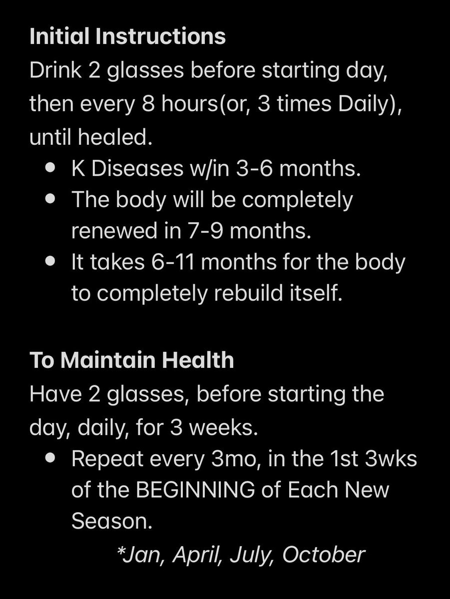 <a href="/thehealthb0t/">healthbot</a> Here is what he says, as far as ingredients and instructions go…