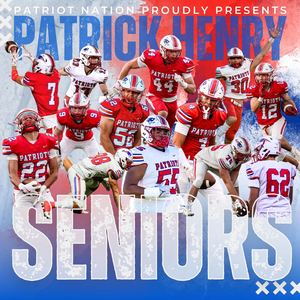 Patrick Henry Patriot Football tweet media