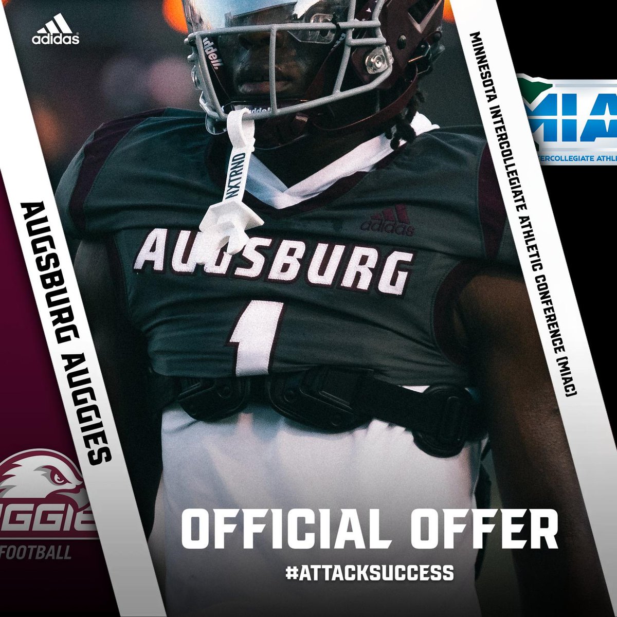 Blessed and grateful to receive my 3rd offer from Augsburg!
<a href="/KIJUANWARE/">KIJUAN WARE</a> <a href="/PrepRedzoneMN/">Prep Redzone Minnesota</a> <a href="/JaydenBarnum/">Jayden Barnum</a> <a href="/AlbertKarpeh/">Albert Karpeh</a> <a href="/JasonFreed96/">Jason Freed</a>
