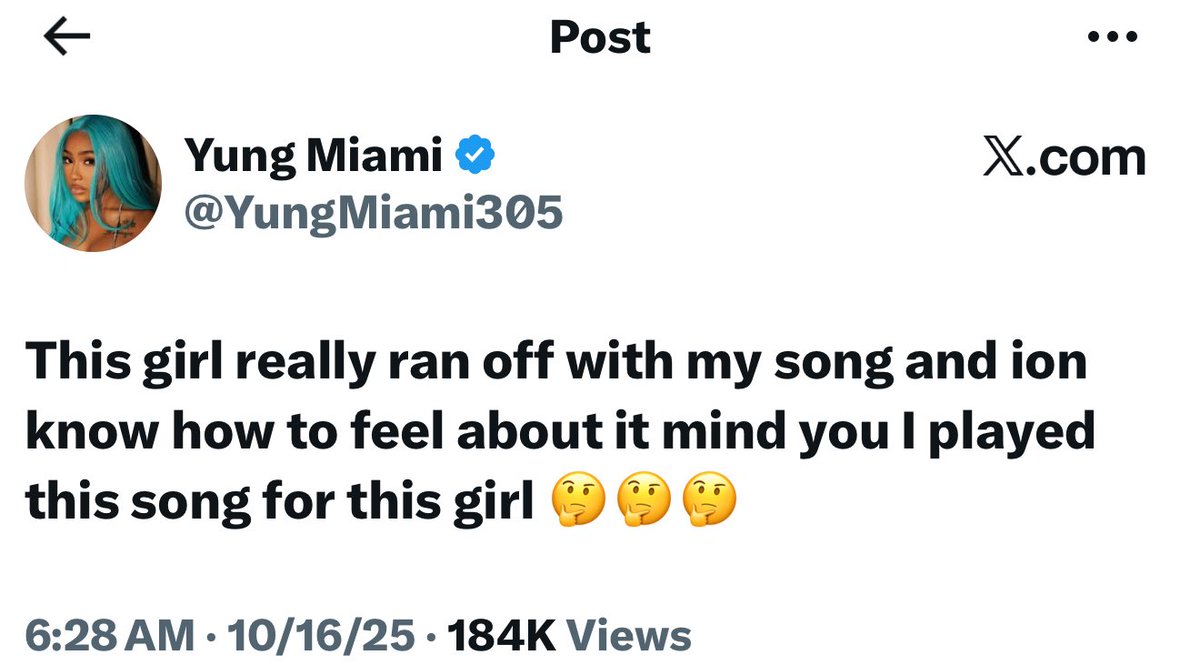 ArmonWiggins's tweet image. Oop not the Uppity African Doing Uppity Tingz and stole Yung Miami song Allegedely