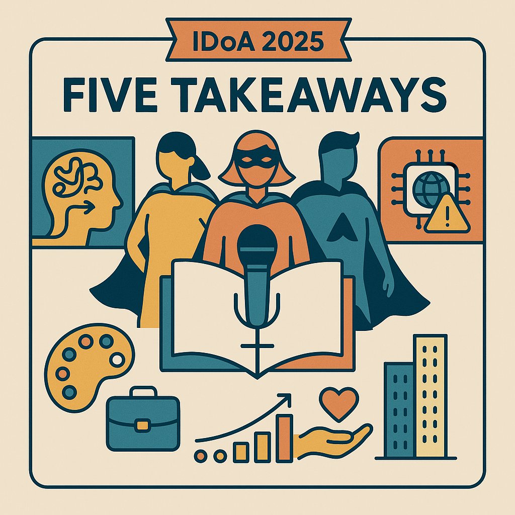 With the International Day of Action for Academic Integrity now complete (for 2025) what were my 5 top take-home messages from the 15 hours of live presentations? I've compiled this with help of Mary Davis' summary as I didn't quite manage to attend all 15 hours myself. #IDoA2025