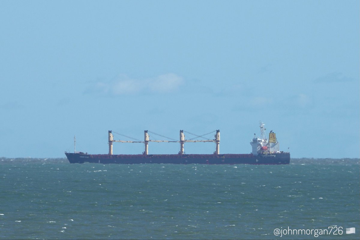 johnmorgan726's tweet photo. The PRIME STAR, IMO:9612284 en route to Baltimore, Maryland @BShipspotting @BaltoChes flying the flag of Liberia 🇱🇷. #ShipsInPics #BulkCarrier #PrimeStar https://t.co/x7unSk12o5
