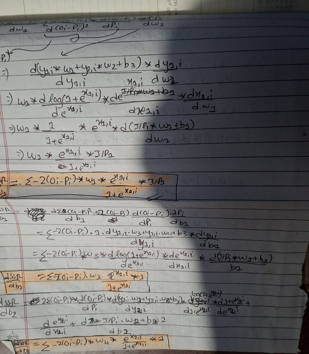 #LearningUtsav2025 #FestivalOfLearning #LUD19
<a href="/learning_utsav/">Learning Utsav</a>
Today, I did some mathmatics and C.
I went absolute bonkers on derivaties for back propagation.
Also implemented SET data structure with some basic functions in C (I ain't getting any huzz no more).