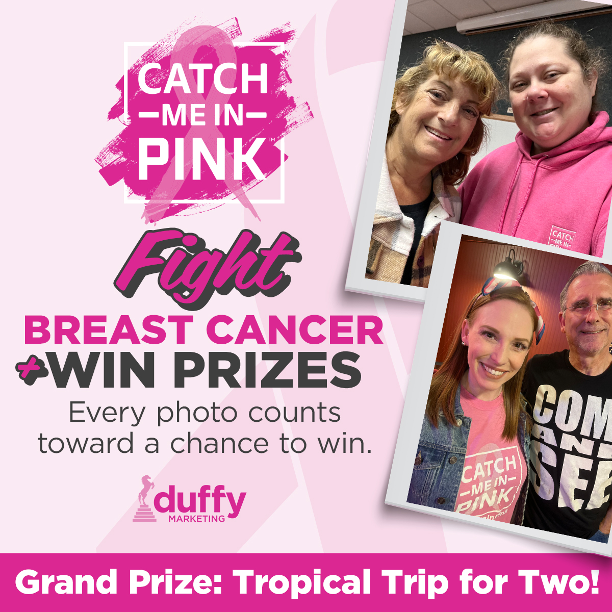 duffymarketing's tweet image. Reminder: our Catch Me in Pink™ weekly prize drawings happen every Tuesday! 🎉 Every photo counts toward a chance to win—and don’t forget, one nationwide winner will receive an all-expenses-paid trip + Vera Bradley luggage! 💗 bit.ly/3yK8kyi #CatchMeInPink #vbfoundation