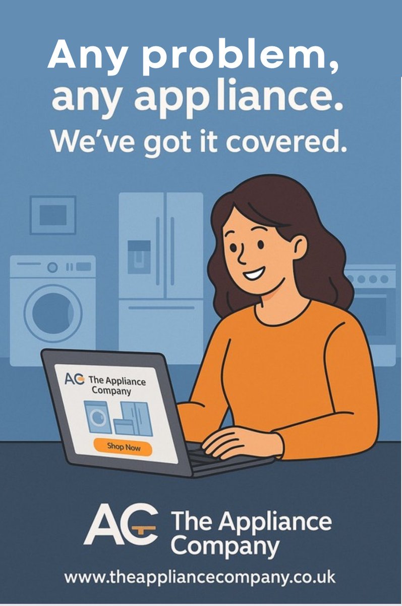 APCO_company's tweet photo. 🚨 Tired of your appliances letting you down? 😩
Don’t stress — we’ve got it covered! 🙌
Whether it’s a fridge that’s stopped cooling or a washer that’s given up, The Appliance Company is here to help.

🛒 Shop smarter, faster, and easier today at 👉 https://t.co/ssF5ZiHg0N https://t.co/ClUhMsIWyz