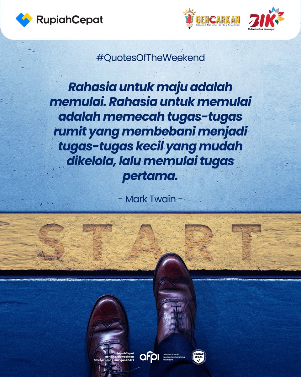 Kadang langkah pertama memang yang paling sulit, tapi tanpa mulai, kita nggak akan pernah tahu seberapa jauh bisa melangkah 💪