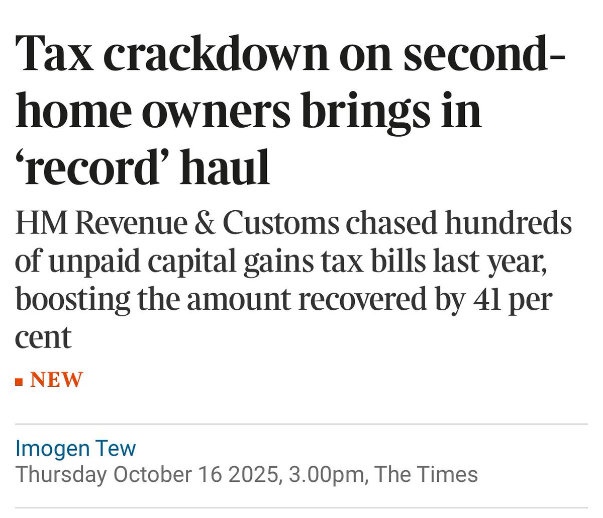 It's almost like the Tories weren't really trying to collect CGT👇🏽