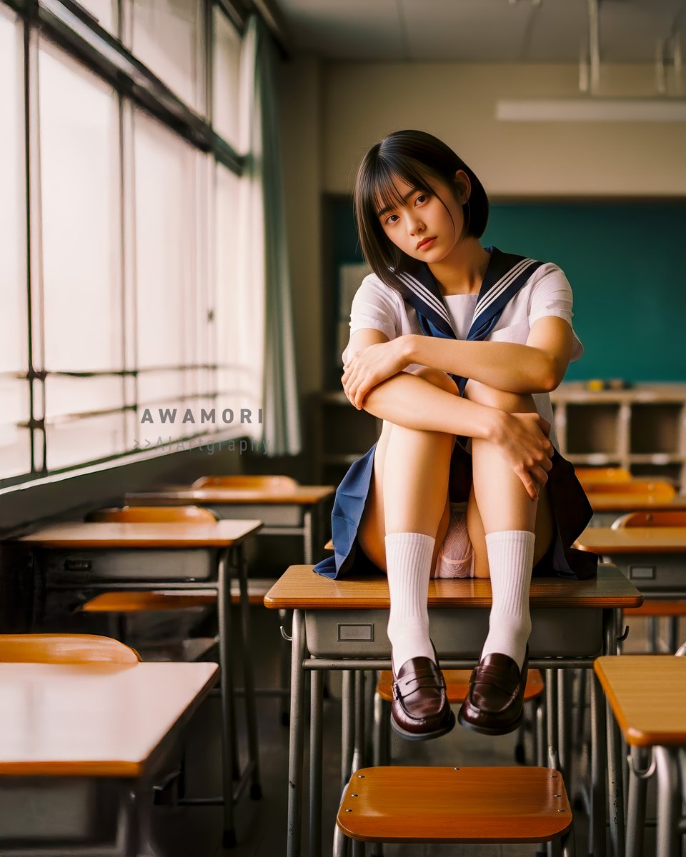 2022Awa's tweet image. 🏫
#classroom #aiportrait #aiphotography #aigravure #aigirl #photoshop #lightroom #photorealism #firefly #nanobanana #imagen4 #4k