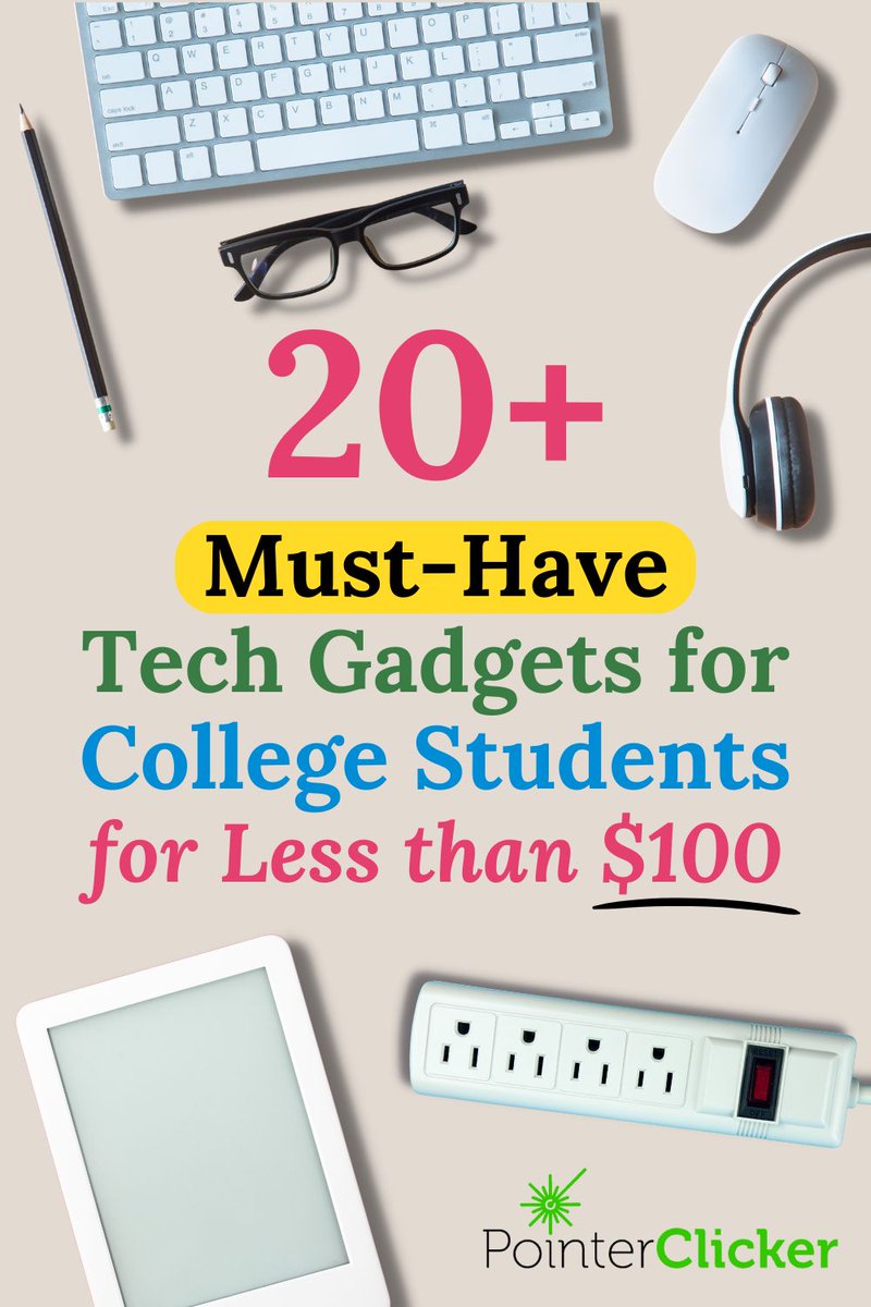 TKolleen_82's tweet image. The top twenty must have tech gadgets for college students
Smart Back to School Tech Picks: Top 20+ Essential Tech Gadgets for College Students on a Budget
#BluetoothSpeaker #MusicOnTheGo #GadgetAddict #SoundGear