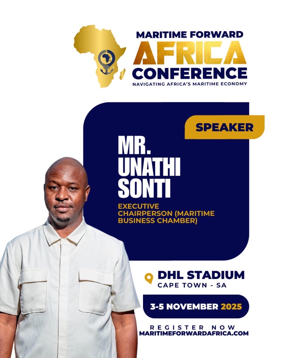 AJ_NP_'s tweet photo. The first week of November 2025 will be that for the Maritime Forward African Conference. The conference will be graced by experienced professionals from various walks of life who will be bringing profound insights on the blue economy. 

#MaritimeForwardAfricaConference
#MFAC2025 https://t.co/ysdG1fcq84