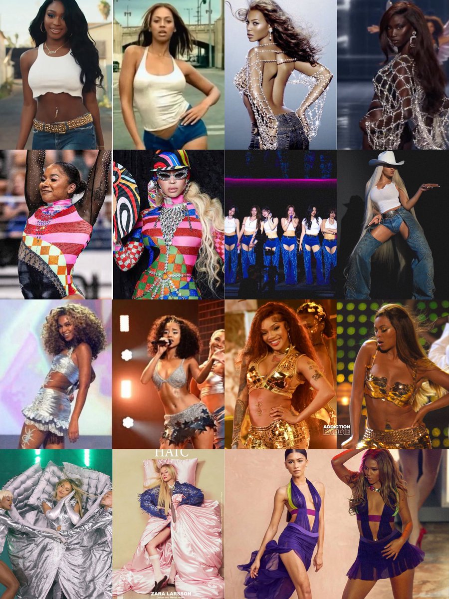 alcoholfreesoty's tweet photo. Celebrities referencing Beyoncé looks: https://t.co/BhhyLoCVzG