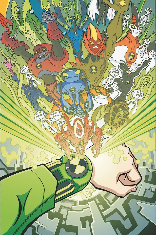 A Ben 10 comic cover