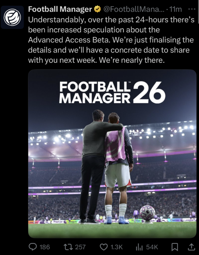 Out of Context Football Manager tweet media