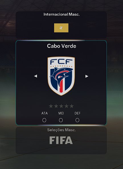patchBRFP's tweet image. Quem vem comigo levar Cabo Verde pro título da Copa? 🇨🇻
