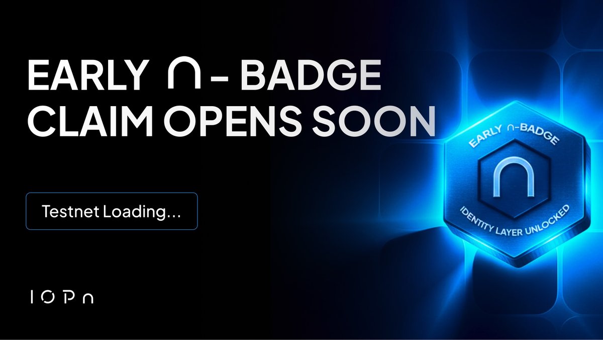 Early n-Badge claim drops one last time. Very soon.

If you missed it the last time, this will be your final window.

Stay ready.

Accelerate ⋂