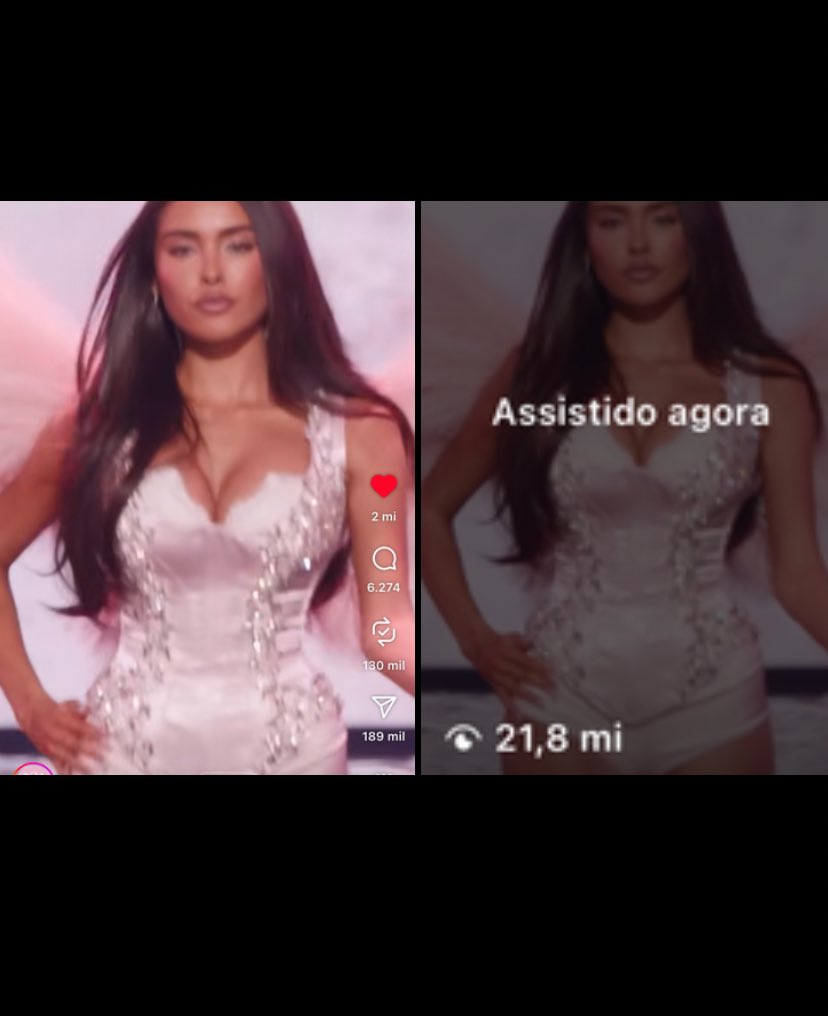 acervocerveja's tweet photo. 🚨Madison Beer tem o vídeo MAIS VISTO e MAIS CURTIDO do Victoria’s Secret Fashion Show 2025, com mais de 21 milhões de visualizações e 2 milhões de likes. https://t.co/zKo26R39sf