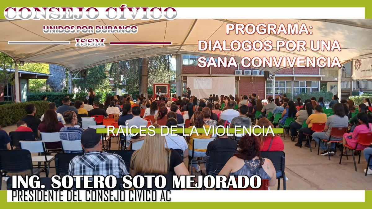 Ayer dimos inicio al ciclo de conferencias 2025-26 en la Esc. Sec. Téc. #19 con mas de 300 padres de familia y 415 alumnos. Gracias Profr. Eladio García Dir. de la Sec. y a la Mtra. Lorena García de USAER. <a href="/SubComisionDgo/">SubComisióndeJusticiadeAdolescentes del SIPINNADgo</a> <a href="/CedhDurango/">CEDH Durango</a> <a href="/SEED_Dgo/">Secretaría de Educación del Estado de Durango</a> <a href="/COBAEDoficial/">COBAED</a> <a href="/CECyTEDurango/">CECyTE Durango</a>